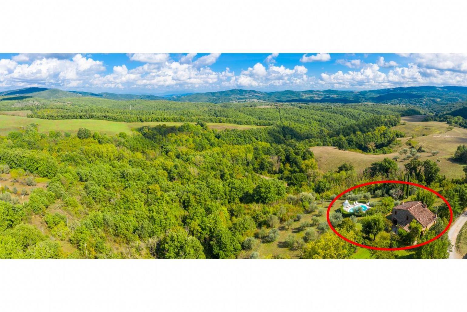 Villa Caporlese Terni Bagian luar foto