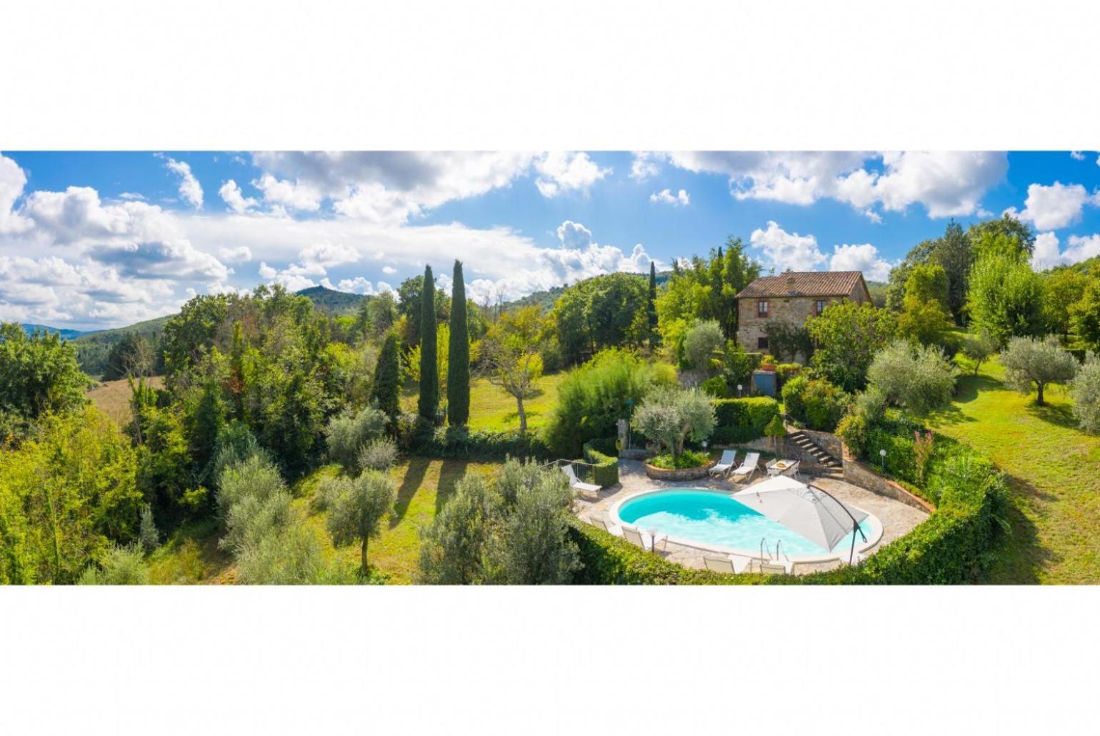 Villa Caporlese Terni Bagian luar foto