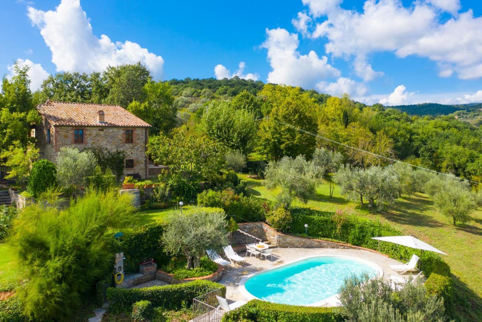 Villa Caporlese Terni Bagian luar foto