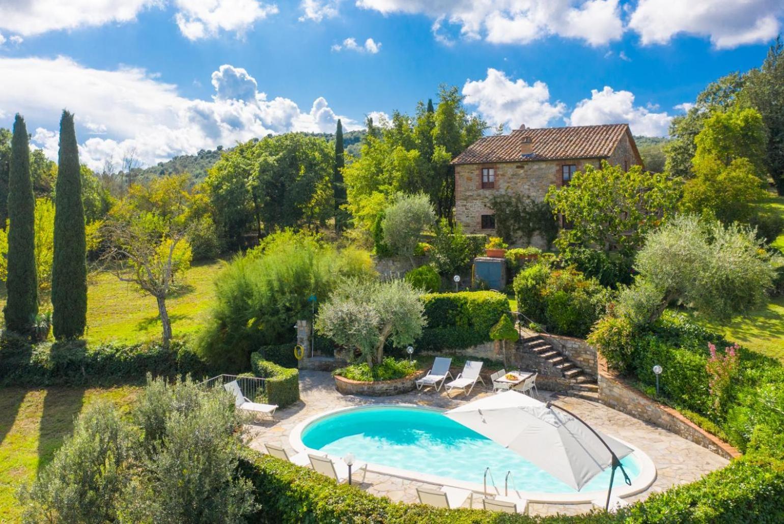 Villa Caporlese Terni Bagian luar foto